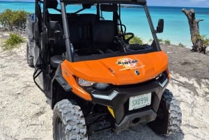 バハマ、エグズーマ：Bluetooth スピーカー付き 6 人乗りバギーのレンタル