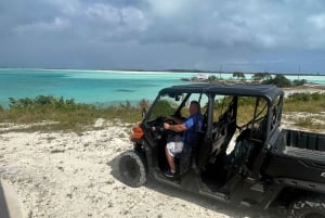 バハマ、エグズーマ：Bluetooth スピーカー付き 6 人乗りバギーのレンタル