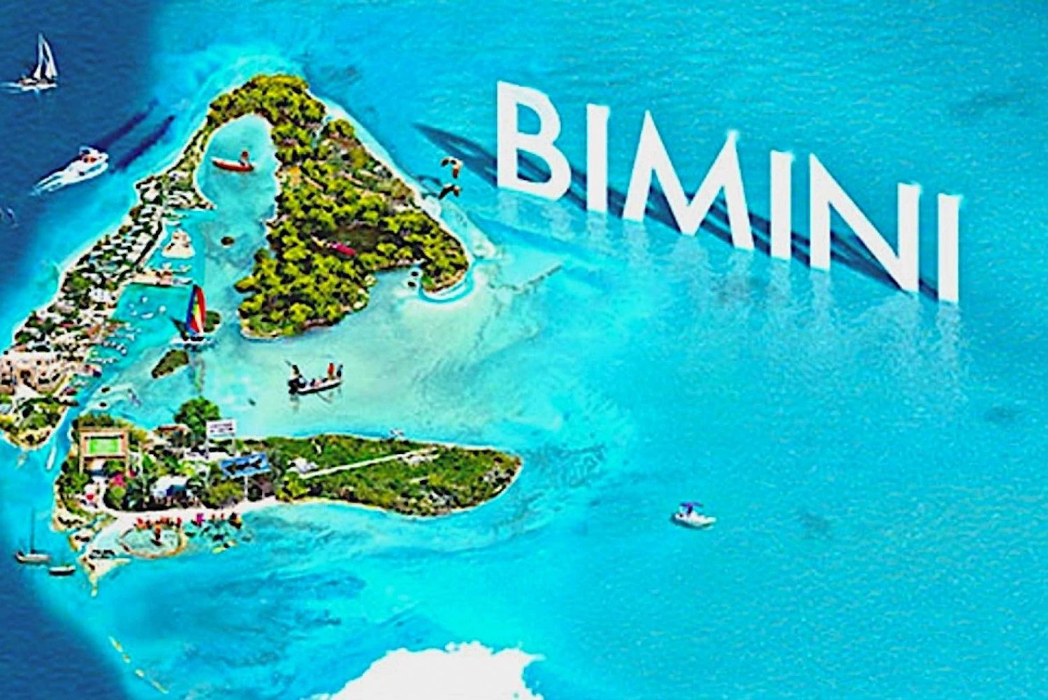 Fra Miami: Dagstur med ferge til Bimini Bahamas