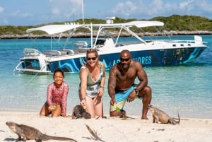 Z Nassau: Exuma Powerboat Tour i Pig Beach z lunchem