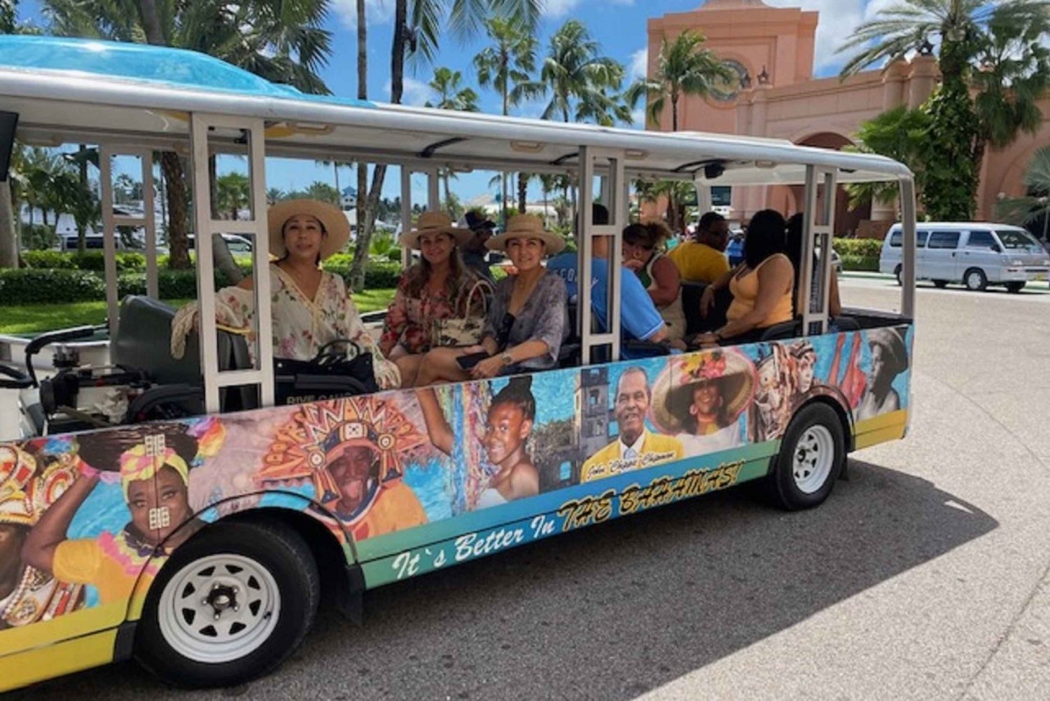 Nassau: Rundtur i Bahamas kultur med elektrisk spårvagn och vatten