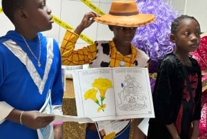 Nassau: Kleurplaten en Slave Village History Tour