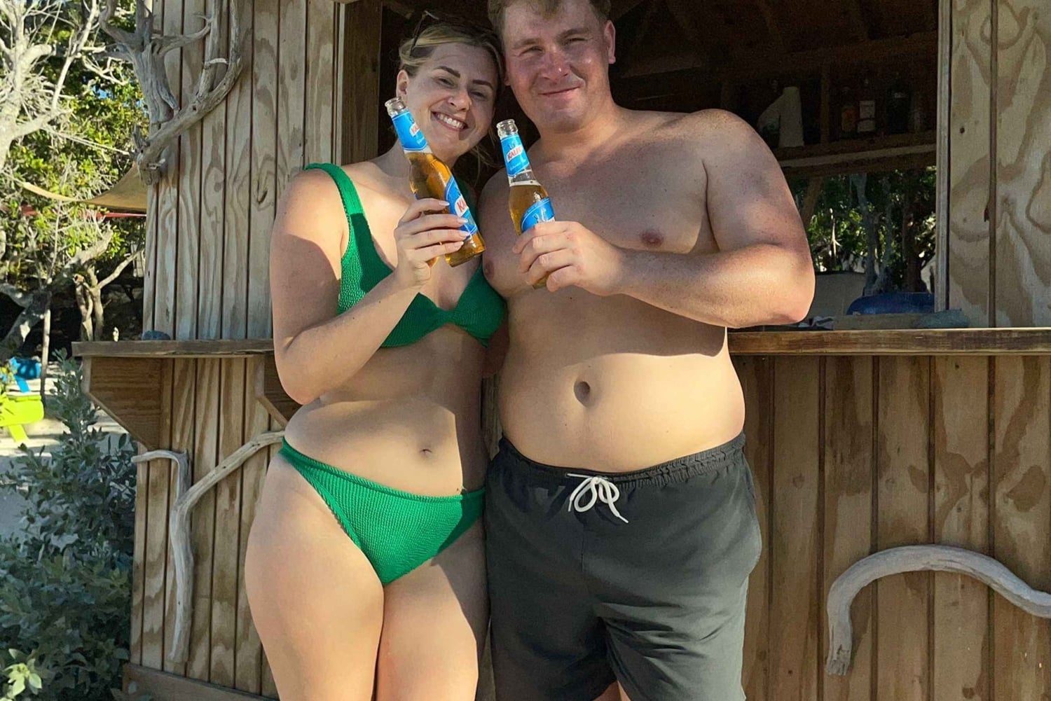 Nassau: Heldagsfestkatamaran med privat strand och lunch