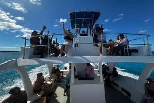Nassau: Heldagsfestkatamaran med privat strand och lunch