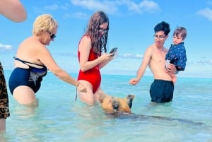 Nassau: Heldagsfestkatamaran med privat strand och lunch