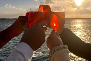 Nassau: Gourmetmiddag og solnedgangscruise på luksuriøs katamaran