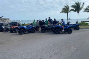 Nassau: Guided ATV City & Beach Tour + Free Lunch