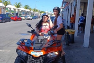 Nassau: Guided Scooter/ATV Rental or Tour w/Beach Day Bundle