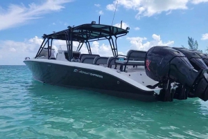 Nassau: 3-Stop Snorkel, Turtles, and Pigs Speedboat Tour