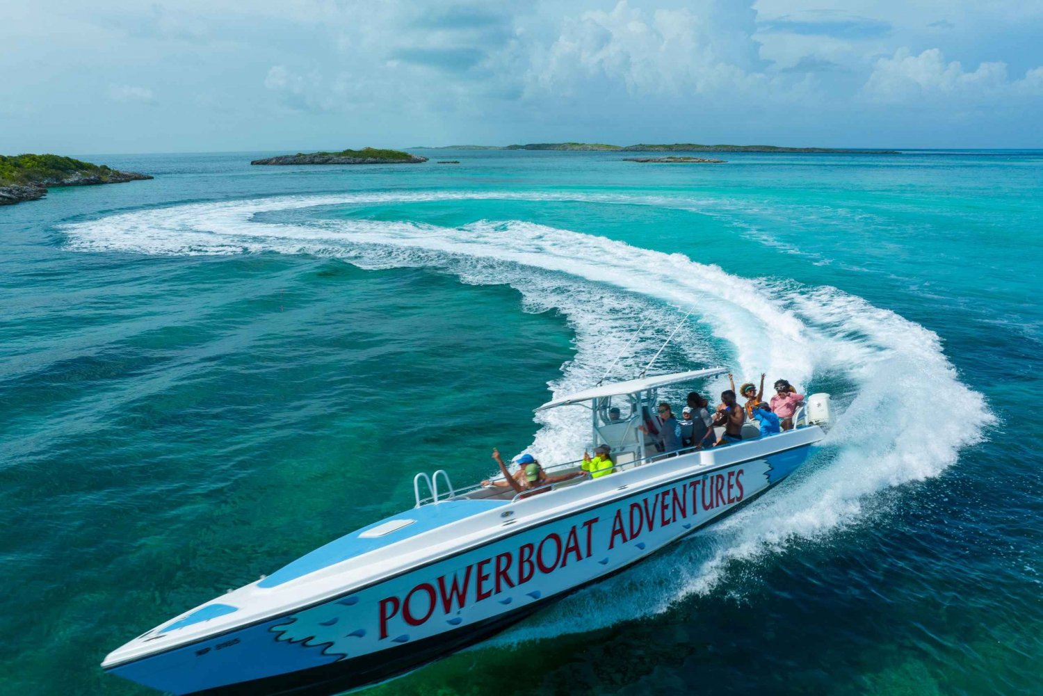 Original Exuma Powerboat Adventures: all inclusive dag