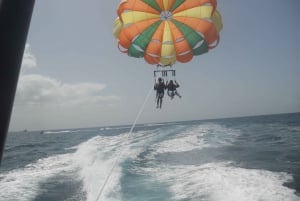 Parasail Over Cabbage Beach