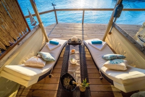 Pearl Island: Private Ocean View Cabana with Lunch