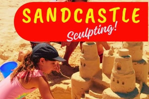 Sandcastle Sculpting+Reef Snorkeling+Banana Boat+BeachPicnic