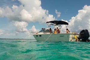 Pesca con la lancia alle Bahamas