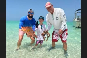Pêche au harpon aux Bahamas