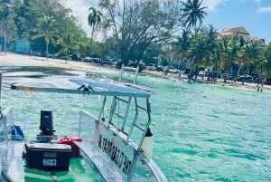 The Clear Boat Experience Bahamas drinks and snacks included