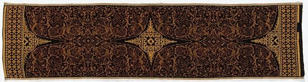 Tenganan, Bali Sacred textile (geringsing wayang kebo) late 19th century, NGA Australia