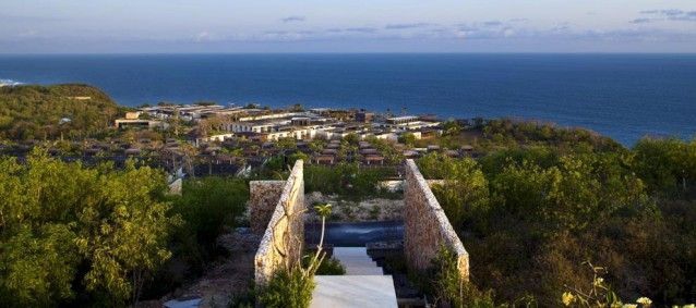 Alila Uluwatu Resort blends in with the landscape