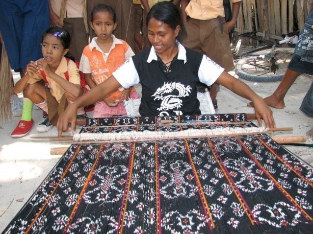 Beautiful ikat, product of Rote