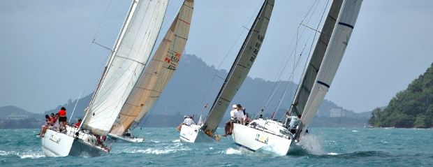 Racing across the waters - AoChalong  from MyDestination Phuket