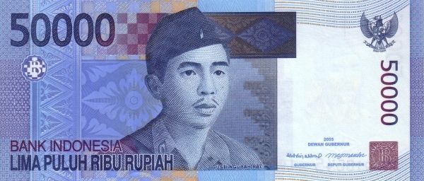 Lima Puluh Ribu Rupiah - His face always a reminder