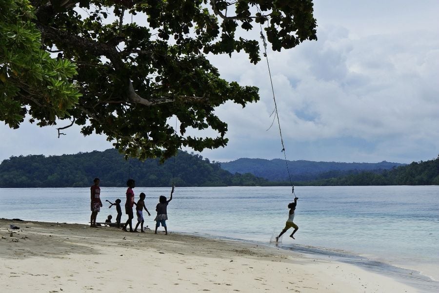 Idyllic beaches