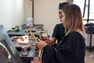 Silber-Workshop in Kuta, Bali (Option mit Stein und Vergoldung)