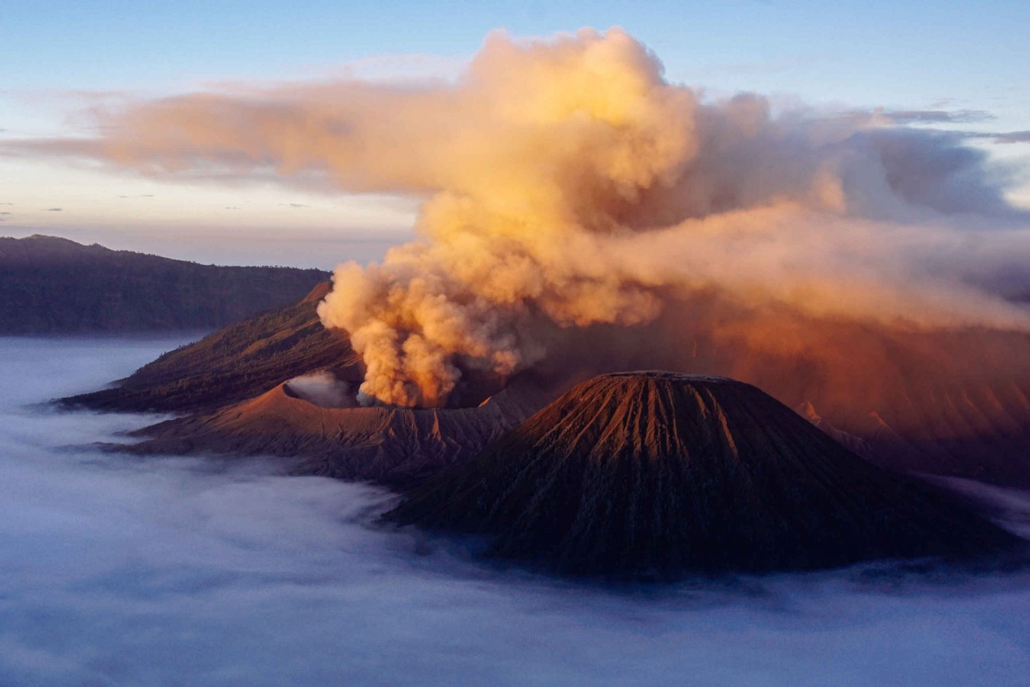 Mount Bromo Eruption