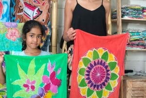 3 Horas de Clases de Confección de Batik en Ubud