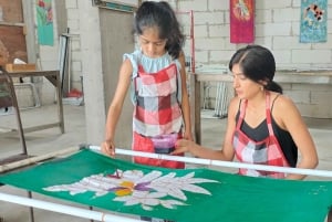 3-godzinne zajęcia z tworzenia batiku w Ubud