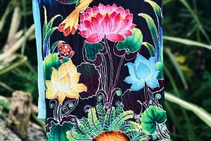 ウブドで3時間のバティック作り教室