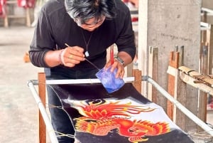 ウブドで3時間のバティック作り教室