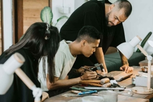 Por la tarde: snorkel y clase de joyería en plata desde Bali