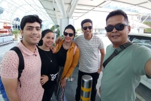 Lufthavnstransport, ind- eller udtjekning i Nusa Dua-området