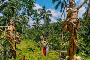 Ubud: Alas Harum Day-Pass, Swing, Sky Bike & Flying Fox