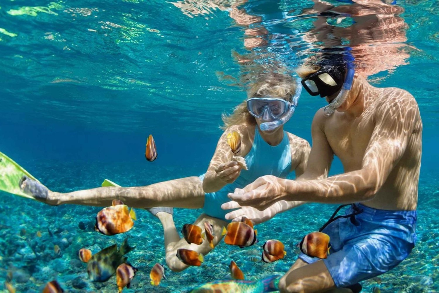 Mergulho com snorkel com tudo incluído na Lagoa Azul de Bali e em Tanjung Jepun