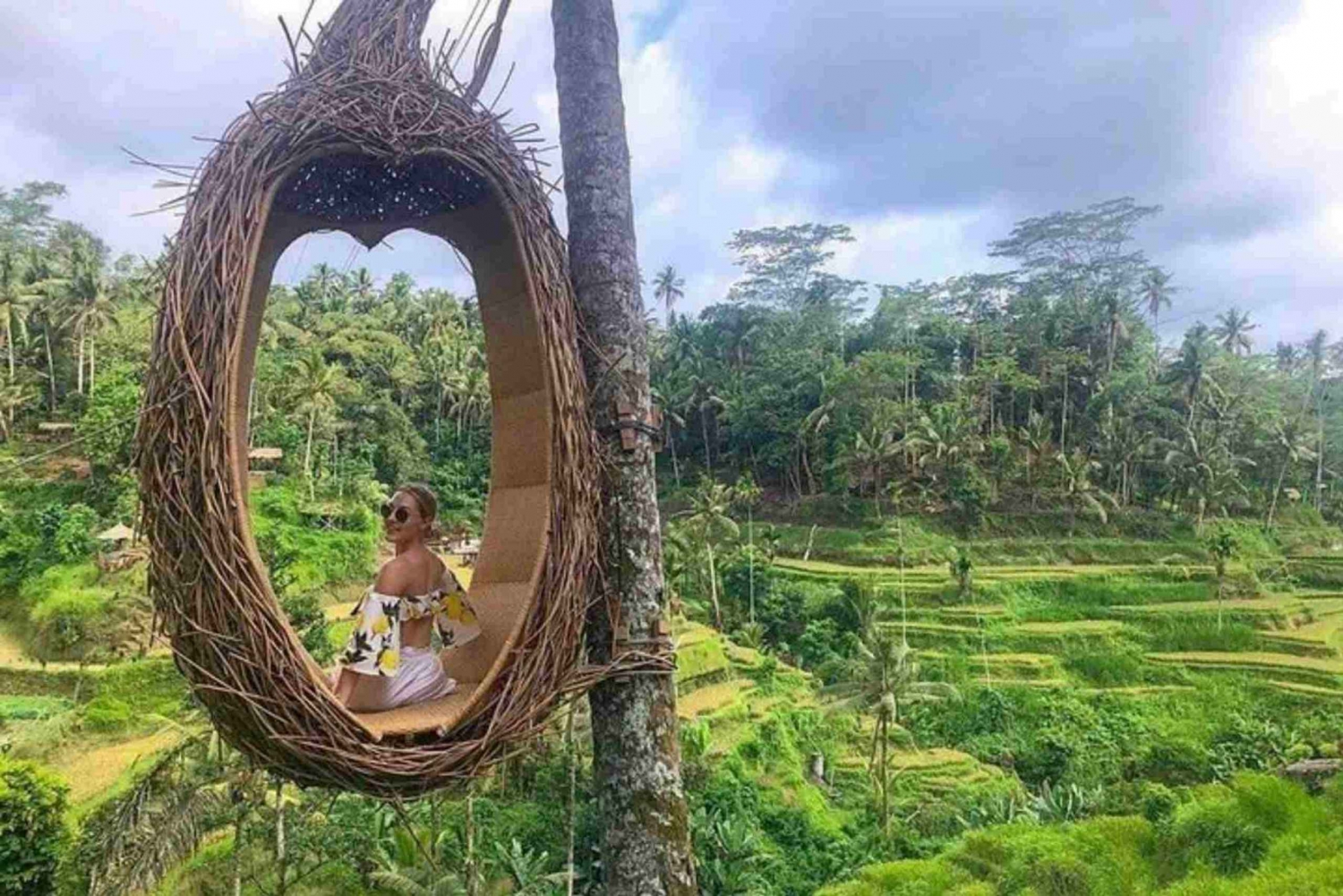 Ubud, Floresta dos Macacos, Cachoeira Riceterace, Purificação