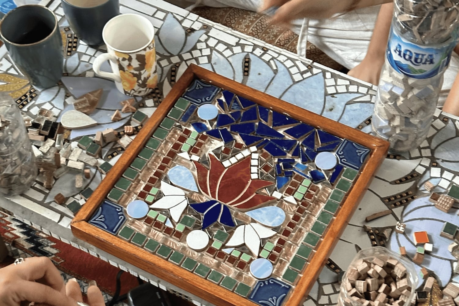 Art Sanctuary by the Beach in Bali: Mosaic Workshop