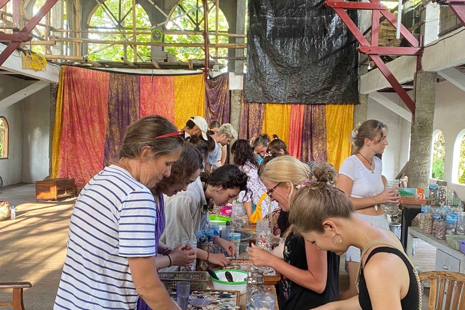 Art Sanctuary by the Beach in Bali: Mosaic Workshop