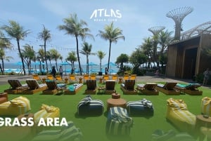 Atlas Beach Club Bali: Dagpas met F&B-krediet