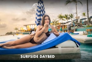 Atlas Beach Club Bali: Daybed reserveren met F&B-tegoed