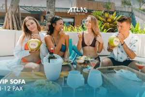 Atlas Beach Club Bali: DayBed/Sofa Booking with F&B Credit