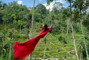 バリ島ウブドのジャングルで四輪バギーアドベンチャー：ワイルドパス、滝、ランチ、ガイド付き