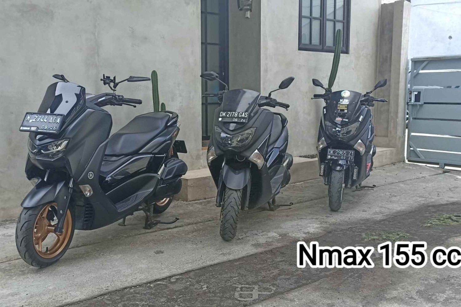 Bali: 2-7 Dagars skoteruthyrning Xmax 250 cc/ Nmax 150cc/ Scoopy