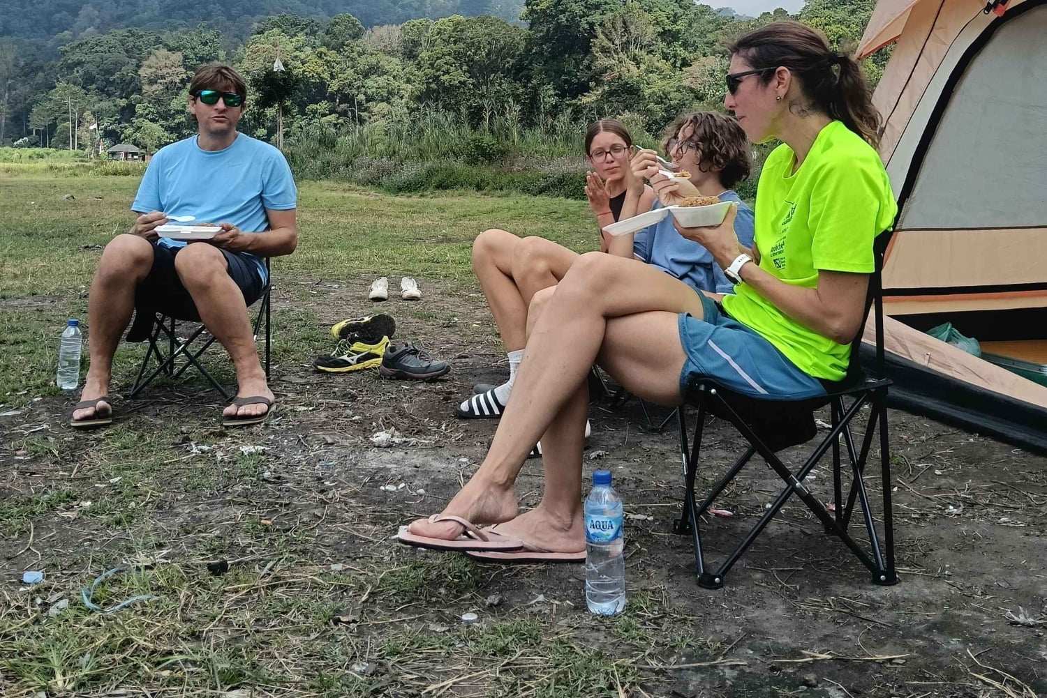 Bali: 2 Nights Camp, Mt Lesung, Waterfalls & Mayong Village