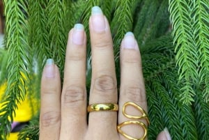 Bali: 3 ore per creare il tuo anello in argento placcato oro