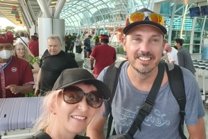 Traslado al aeropuerto de Bali, llegada o salida de la zona de Seminyak