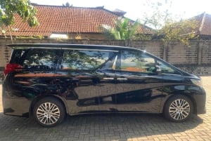 バリ空港の移動サービス（ラグジュアリーVIPまたは快適なマイクロバス）をご利用ください