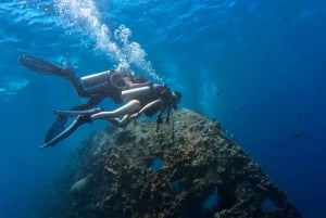 Bali, Amed: Specjalność Wreck Diver i przygoda z kajakiem