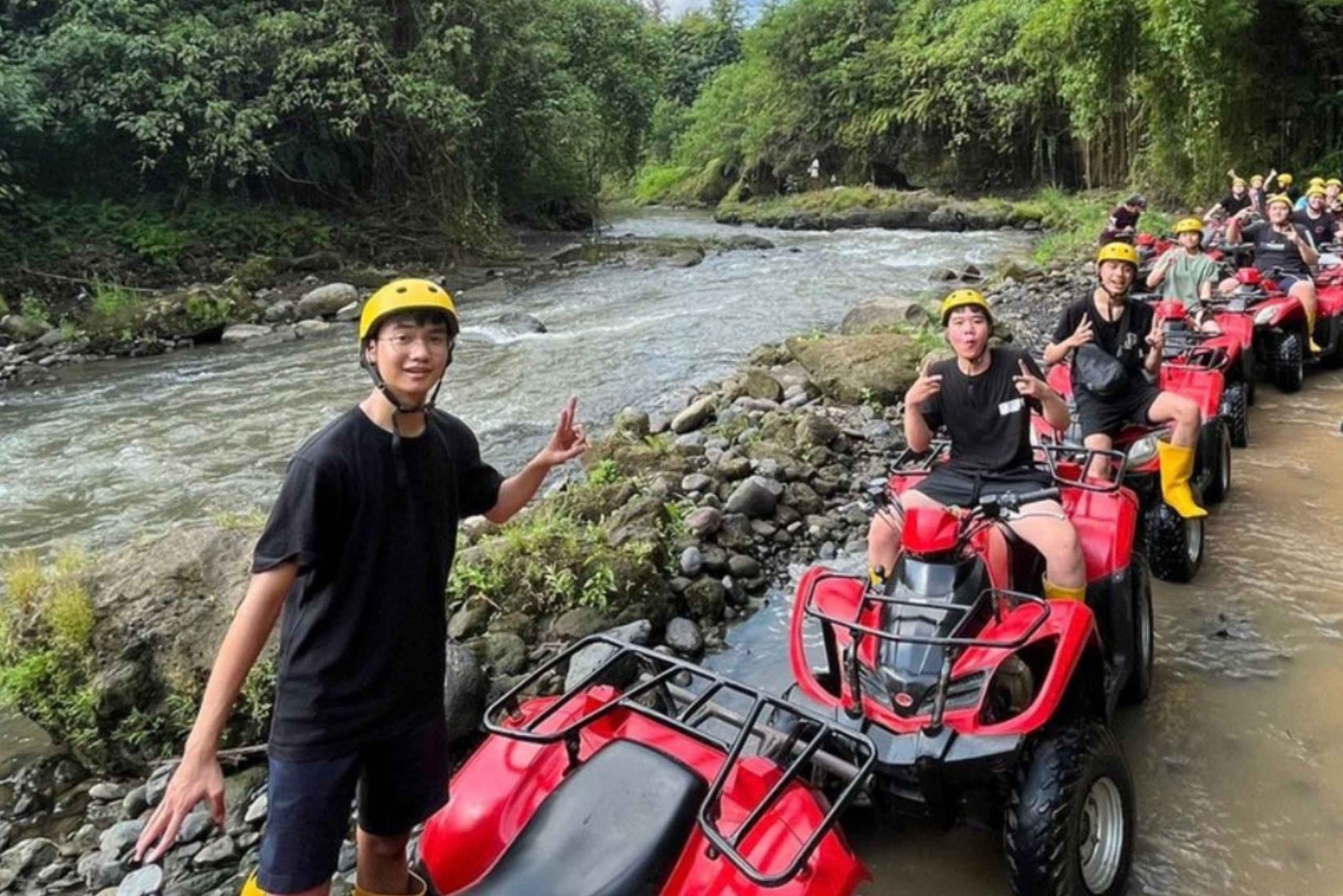 Bali : Aventura en quad y tubing con Beji River Adventure
